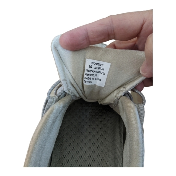 LL Bean tan North Peak Ventilated Hiking Shoes, women's size 10M Outdoors - Picture 5 of 5